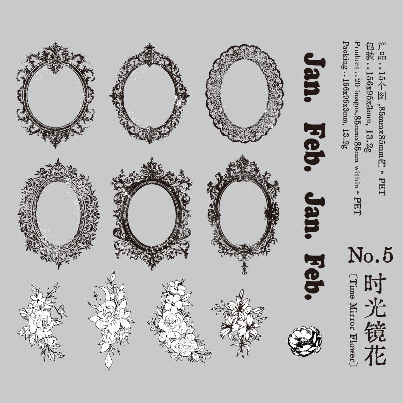 Journal sticker packs (Lace)