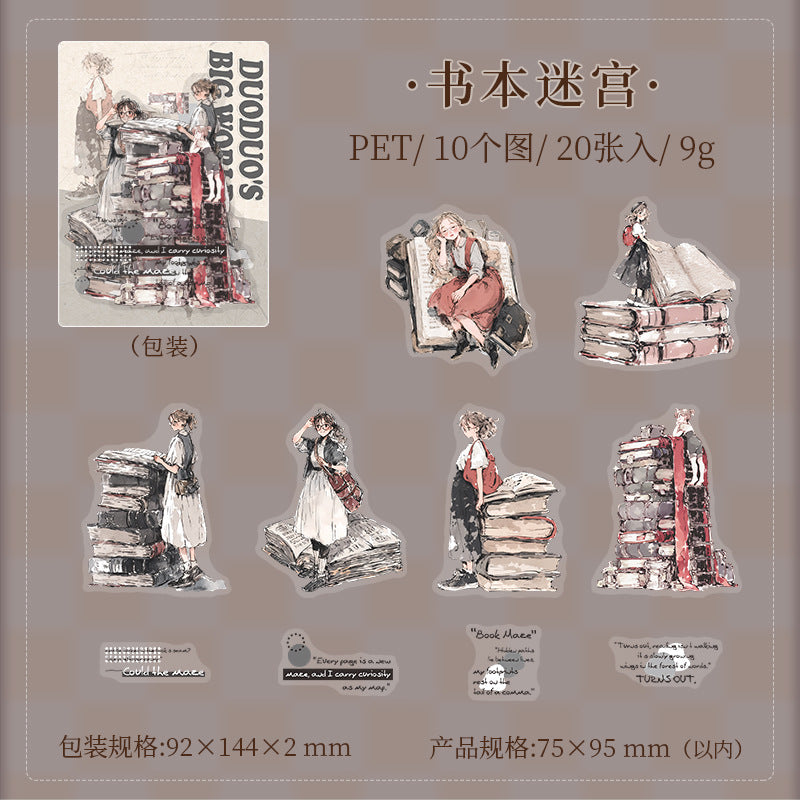 Journal PET sticker packs