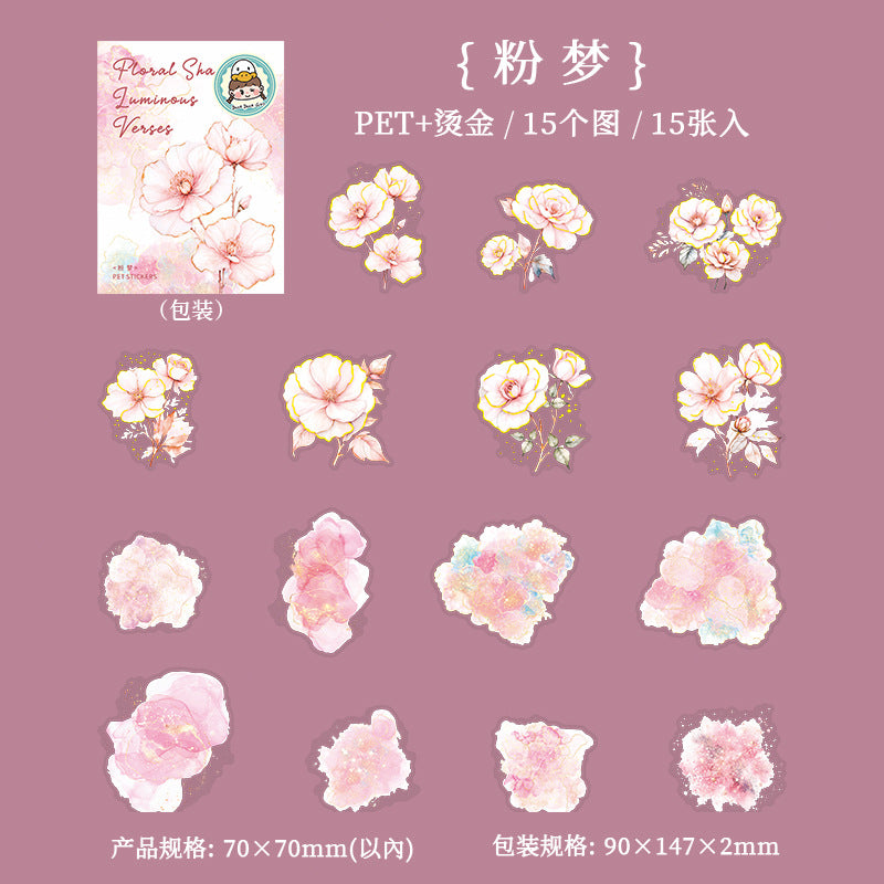 Journal PET sticker packs