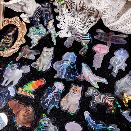 Journal PET sticker packs (Animal)
