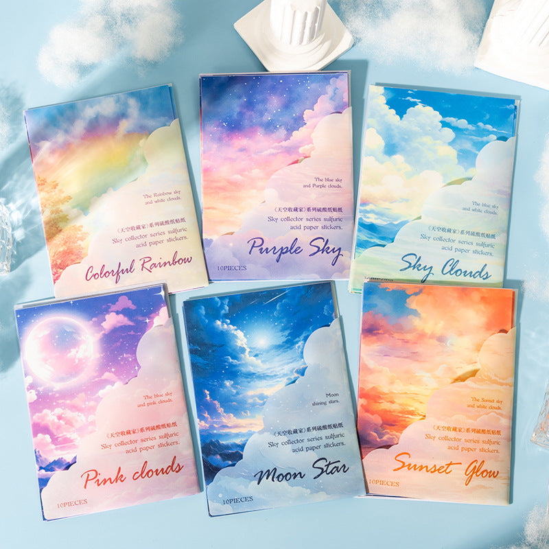 Journal sticker packs (Sky)