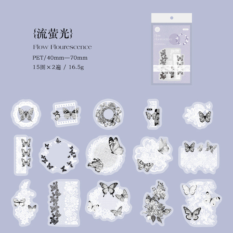 Journal PET sticker packs (30pcs/pack)