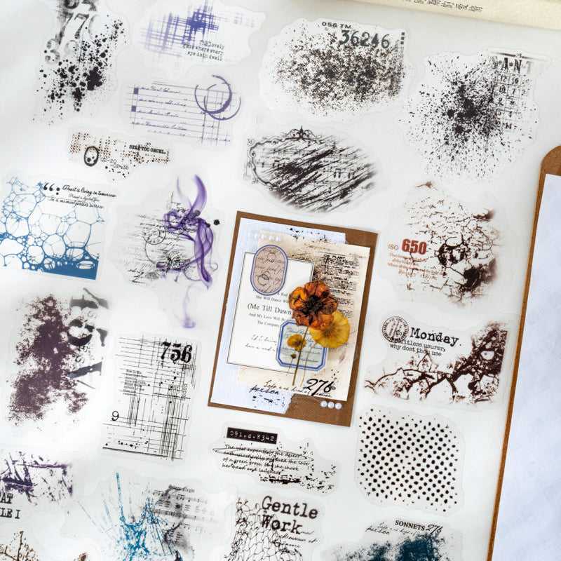 Journal PET sticker pack (100pcs/pack)