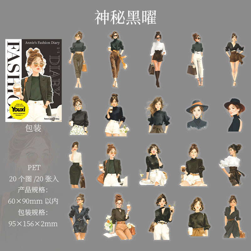 Journal PET sticker packs