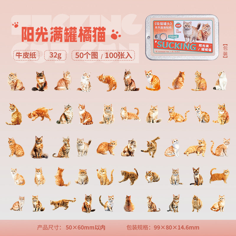 Journal sticker packs (Cat)