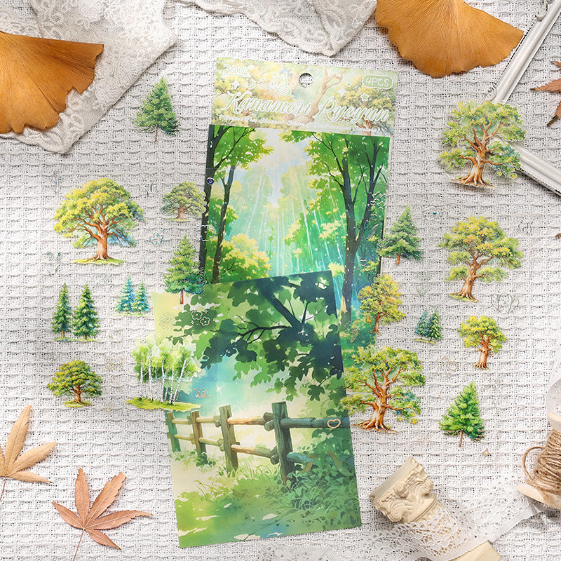 Journal sticker packs (Tree)