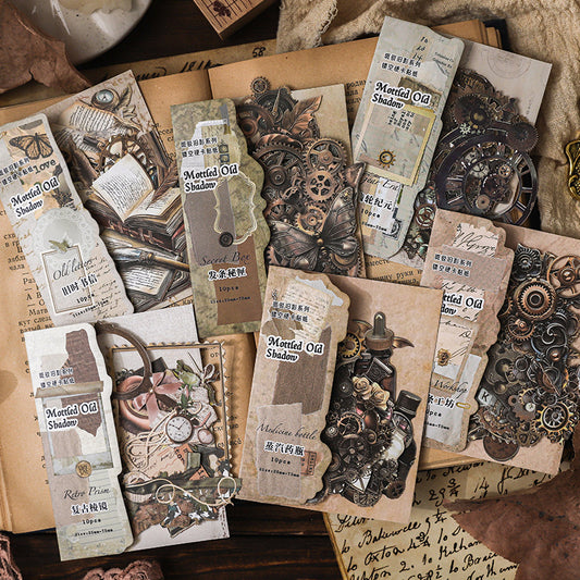 Journal hard card sticker packs