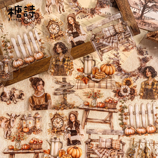 Journal PET sticker packs (Autumn)
