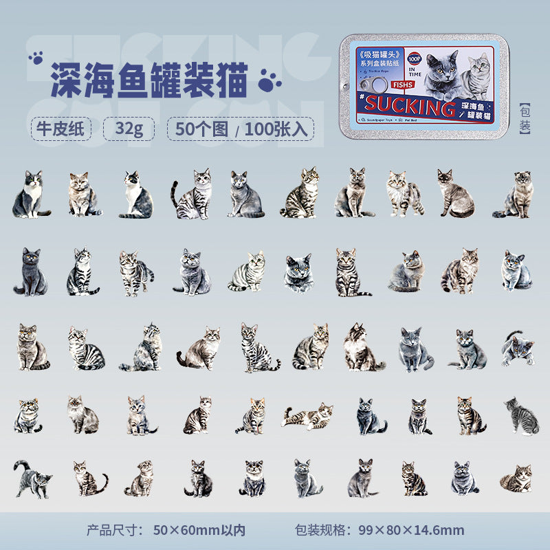 Journal sticker packs (Cat)