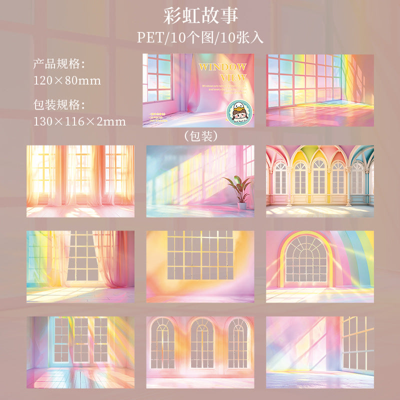 Journal sticker packs (Window View)