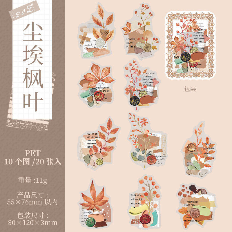 Journal sticker packs (Watercolor flowers)