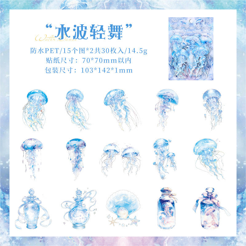 Journal sticker packs (Sea)