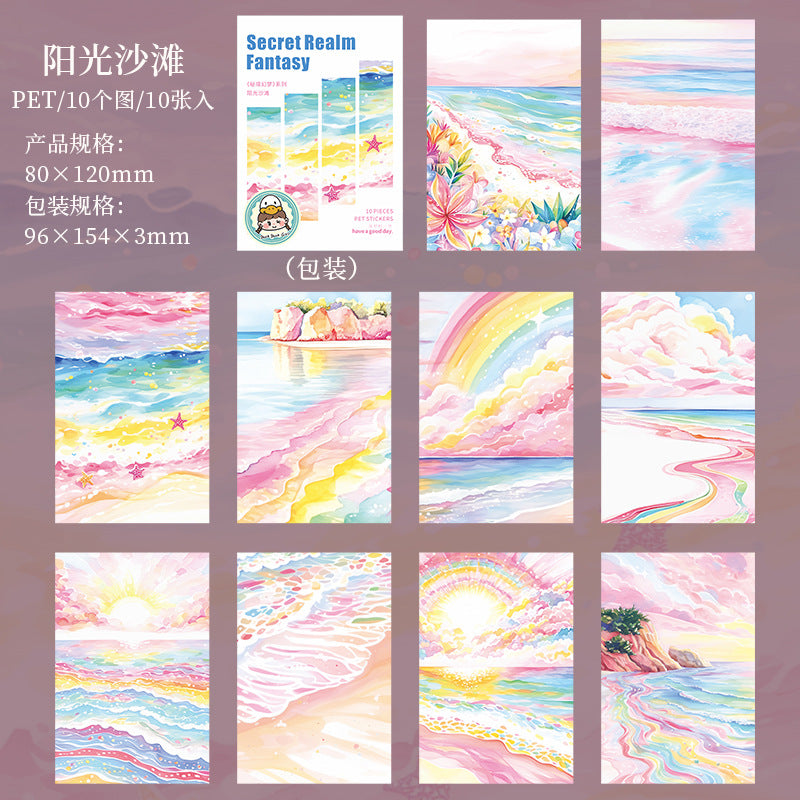 Journal PET sticker packs