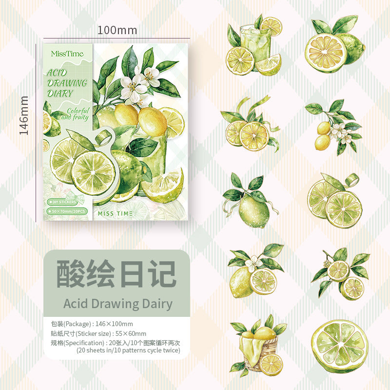 Journal PET sticker packs