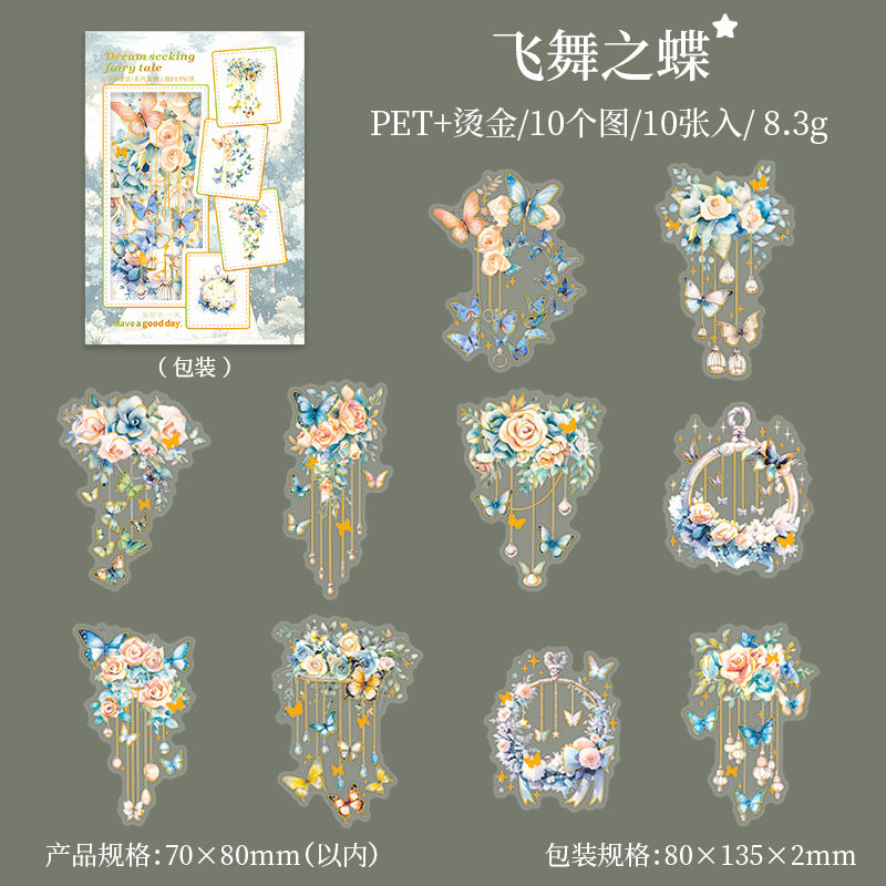 Journal sticker packs (Dream Fairy Tale)