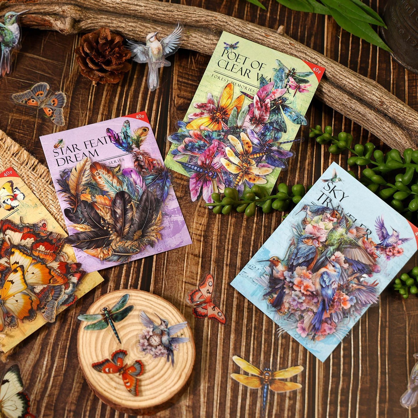 Journal sticker packs (40 pcs/pack)