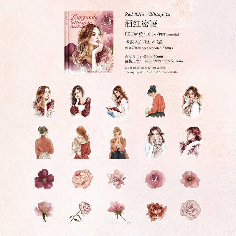 Journal sticker packs (40 pcs/pack)