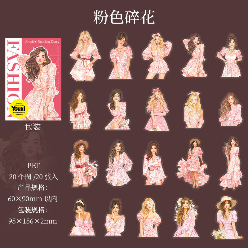 Journal PET sticker packs