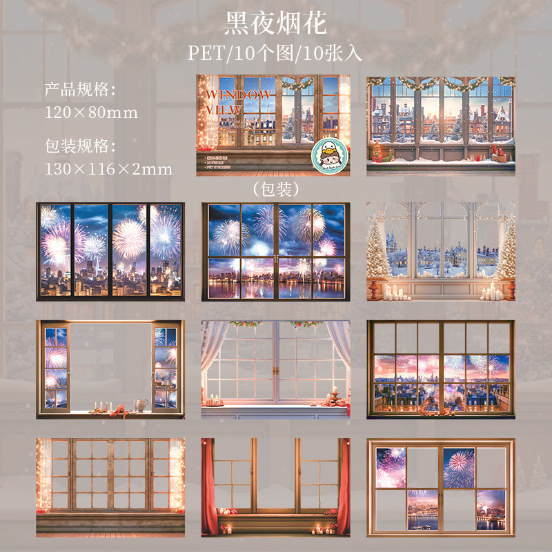 Journal sticker packs (Window View)