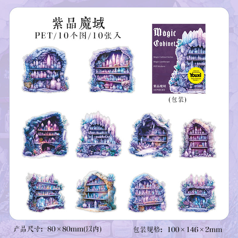 Journal PET sticker packs (Magic Cabinet)
