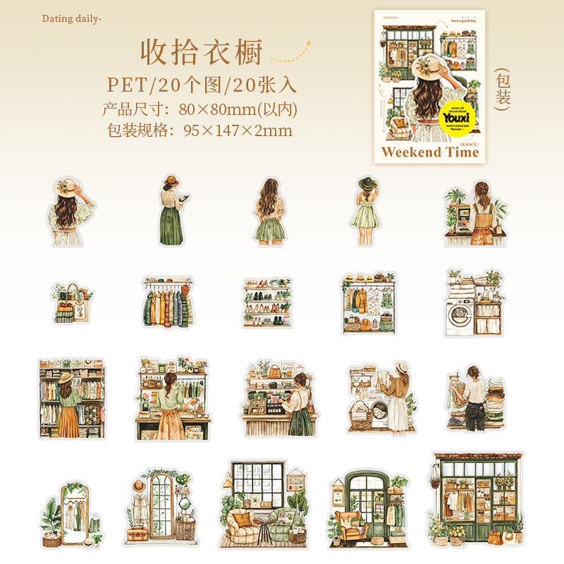 Journal PET sticker packs