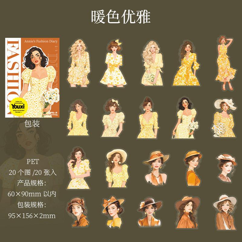 Journal PET sticker packs