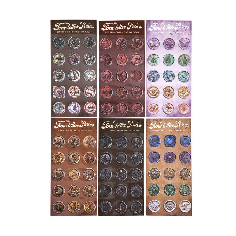 Journal sticker packs (Wax seal theme)