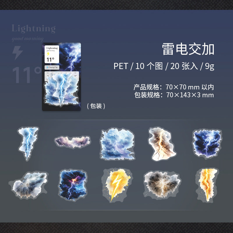 Journal sticker packs (meteorology)