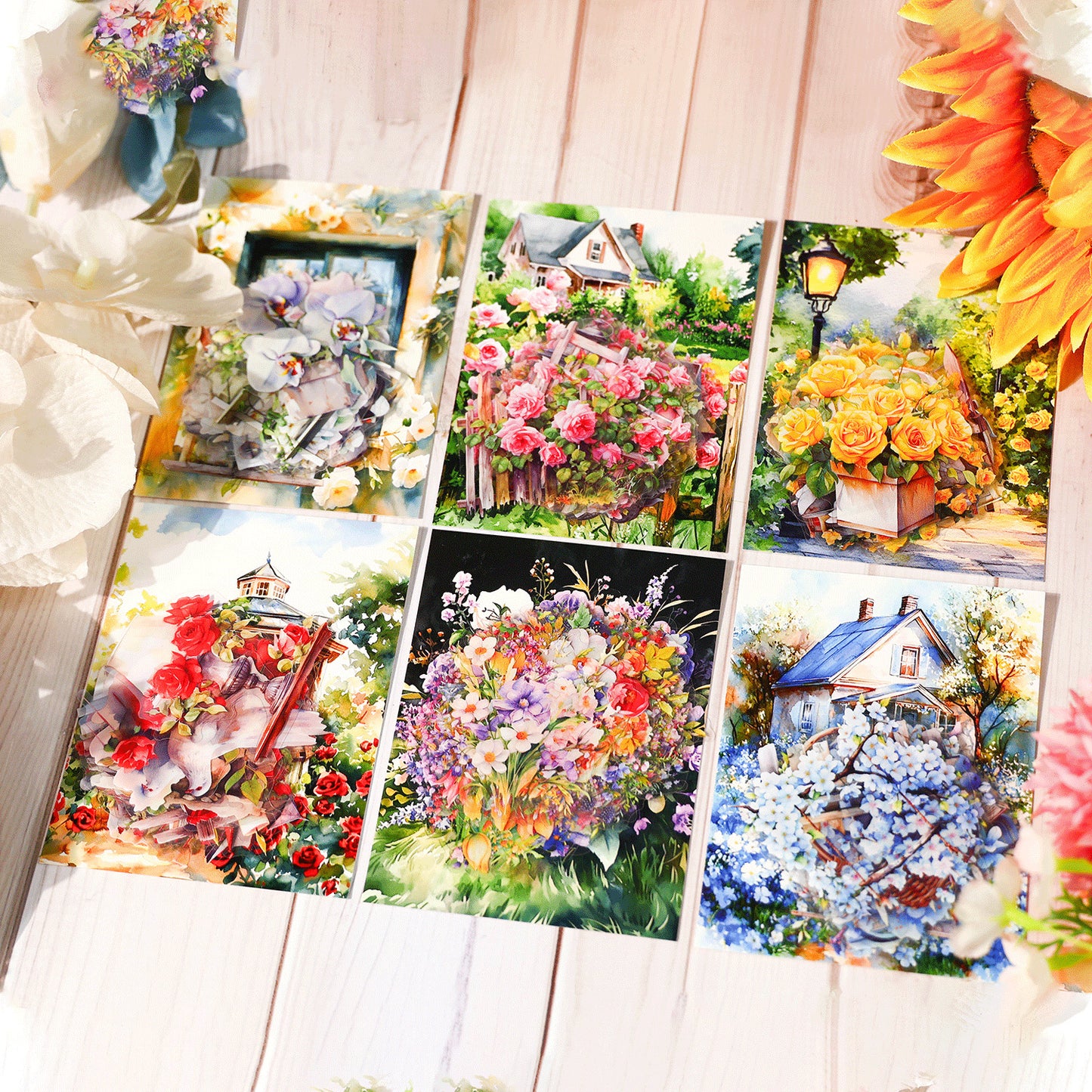 Journal sticker packs (Garden Impression)