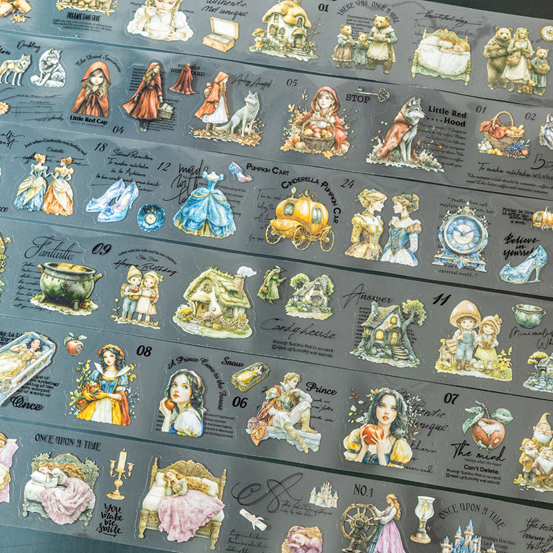 Journal PET tape (Fairy tale theme) 50mm*2m/roll