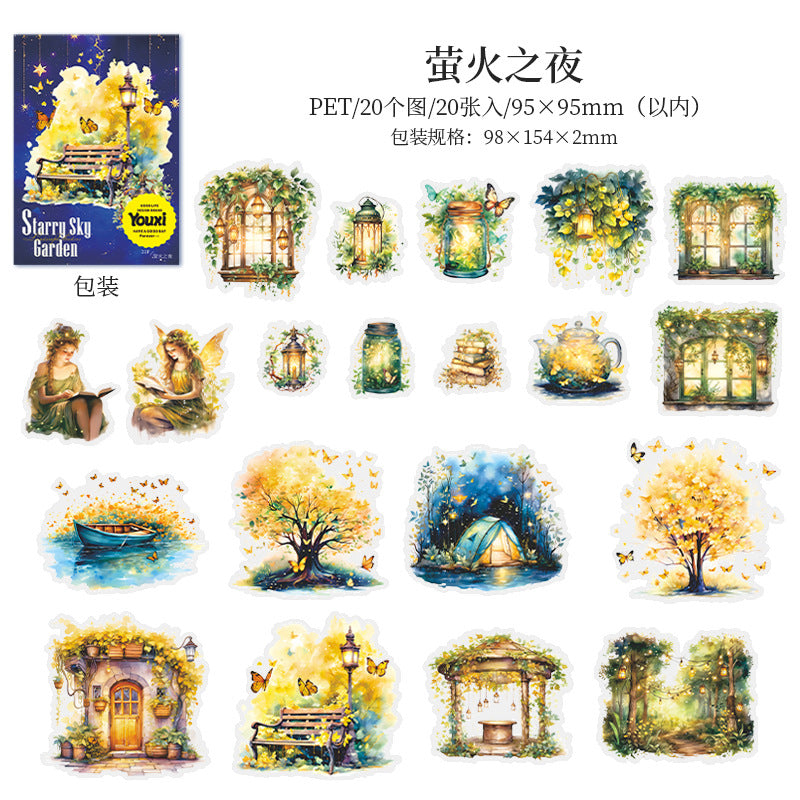 Journal PET sticker packs