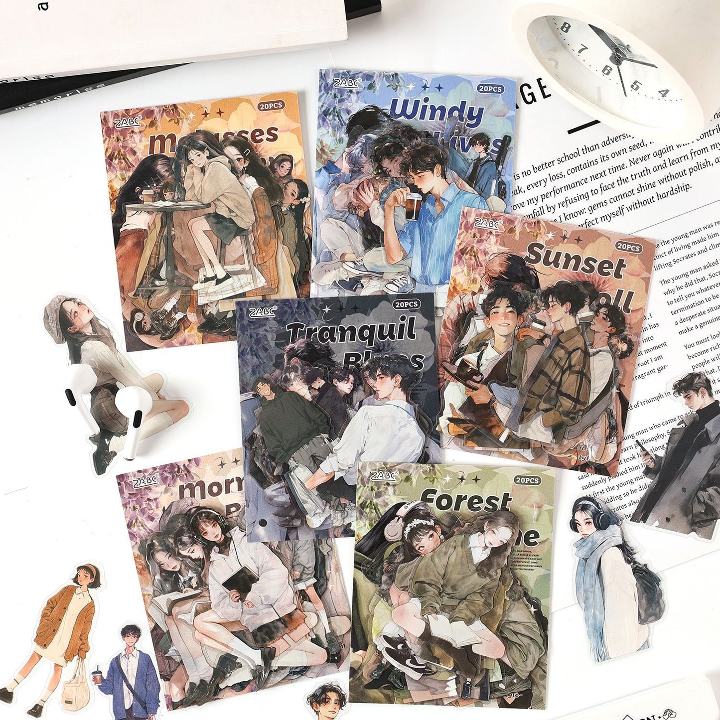 Journal PET sticker packs