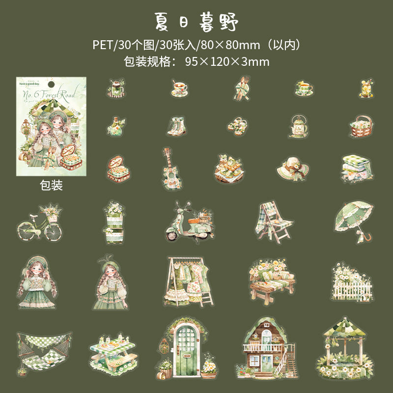 Journal PET sticker packs