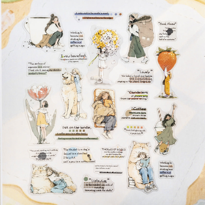 Journal PET sticker packs