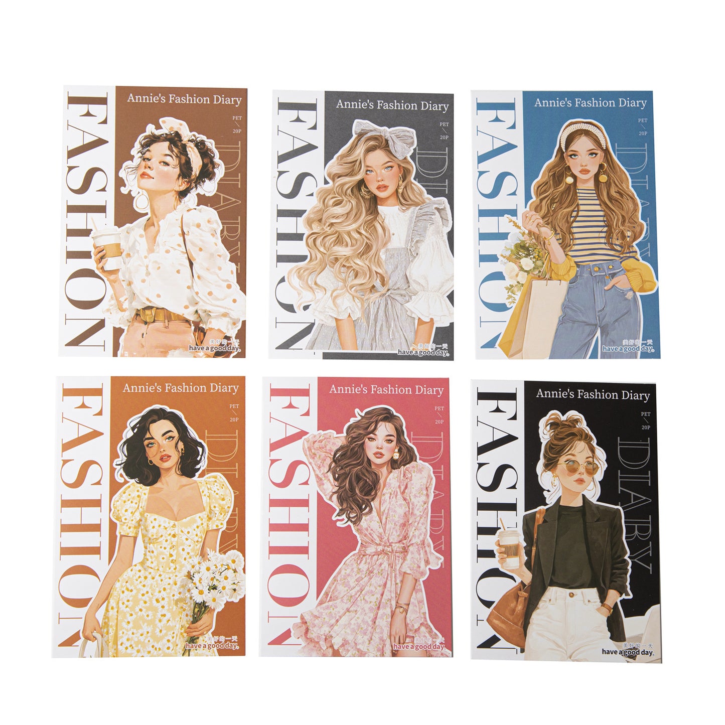 Journal PET sticker packs