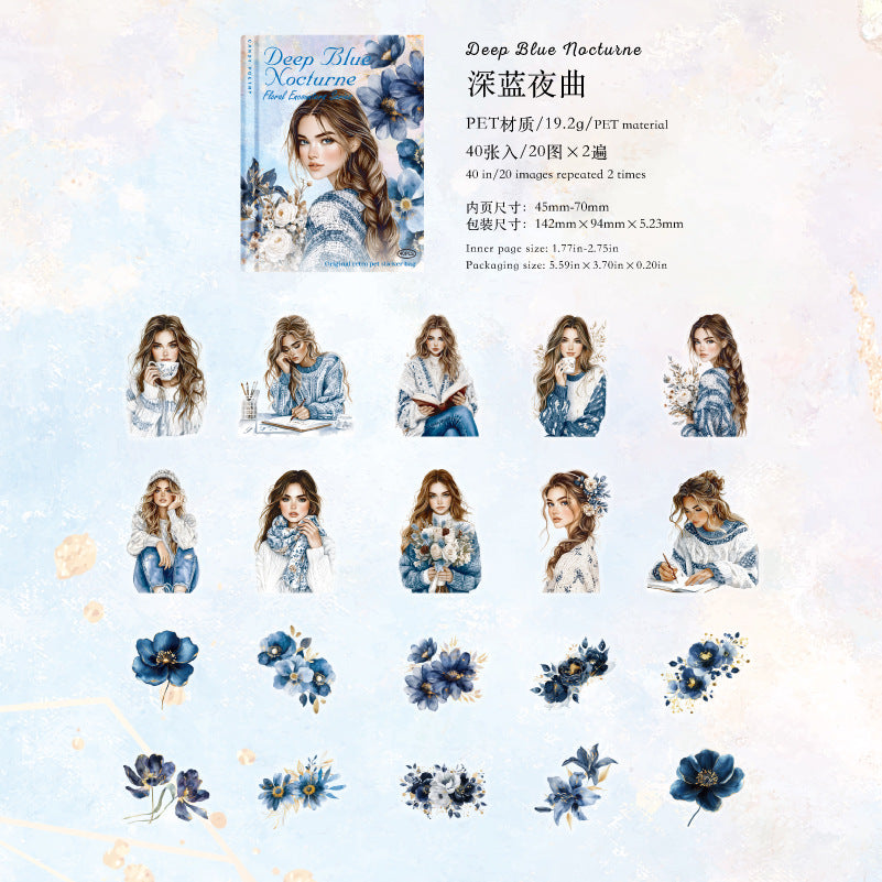 Journal sticker packs (40 pcs/pack)