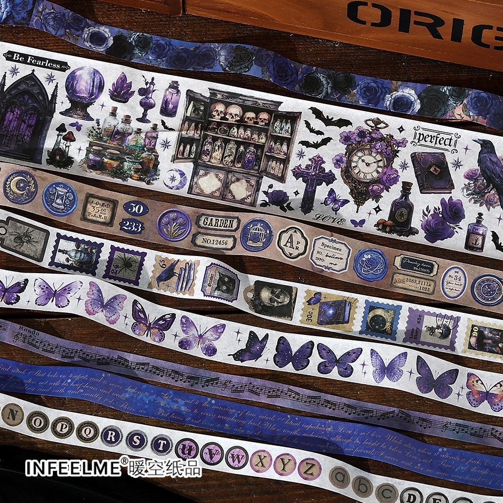 Journal Washi tape set (20 rolls/box)