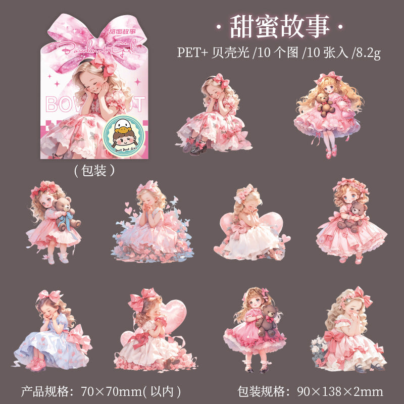 Journal sticker packs (Cute Barbie)