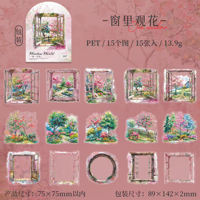 Journal PET sticker packs