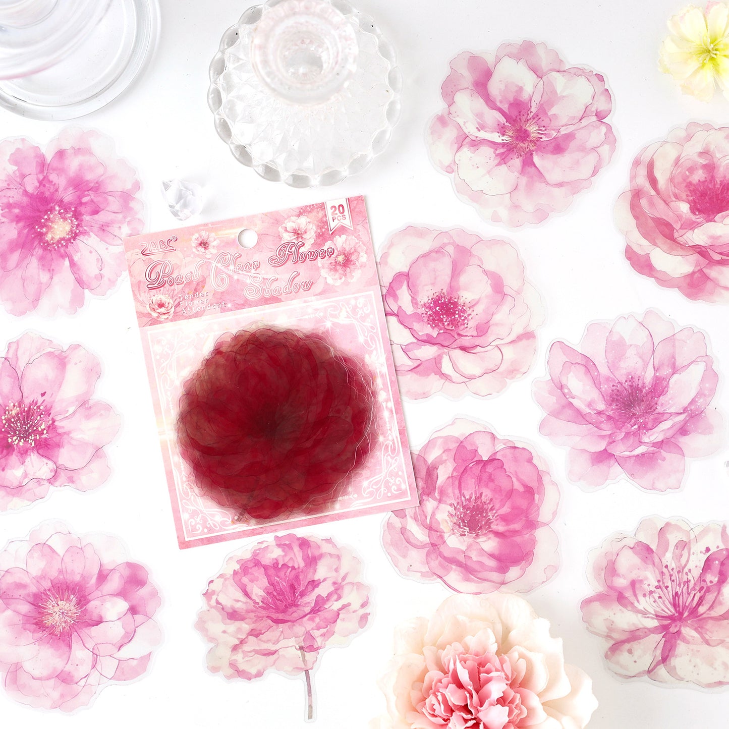 Journal PET sticker packs (20 pcs/pack)