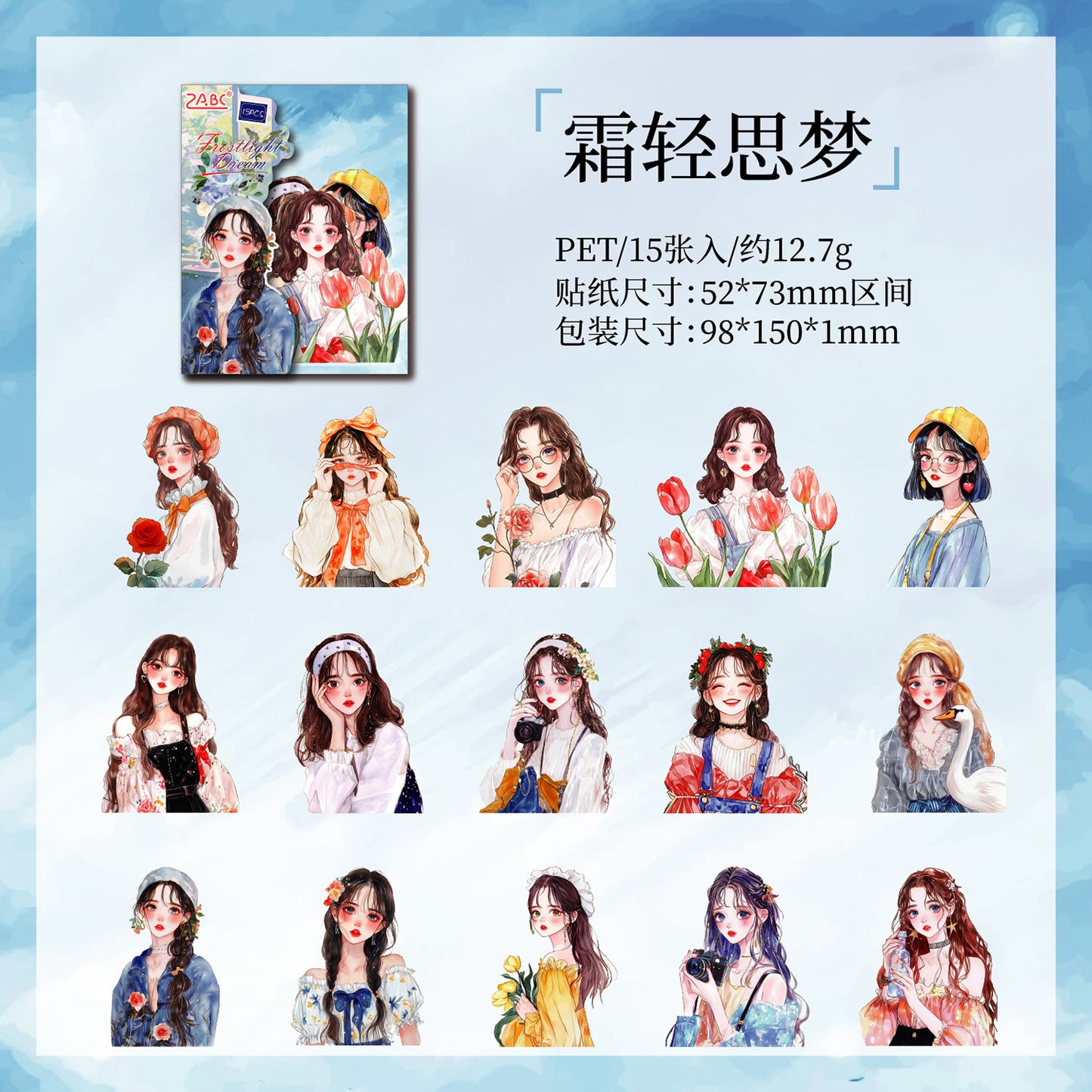 Journal PET sticker packs