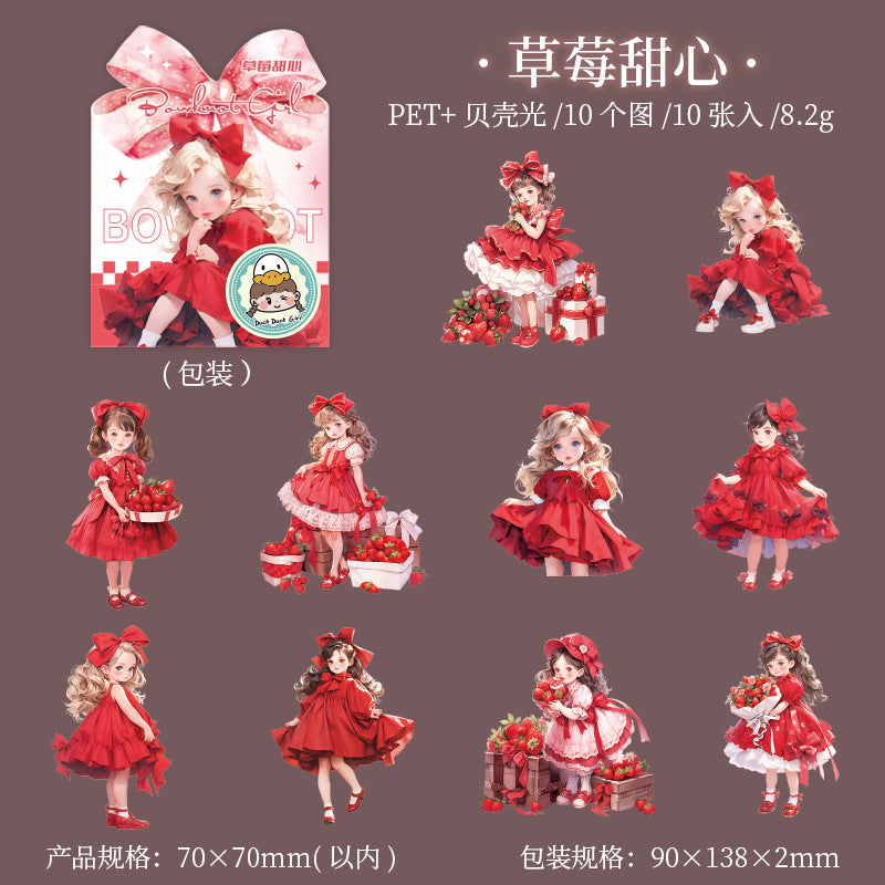 Journal sticker packs (Cute Barbie)