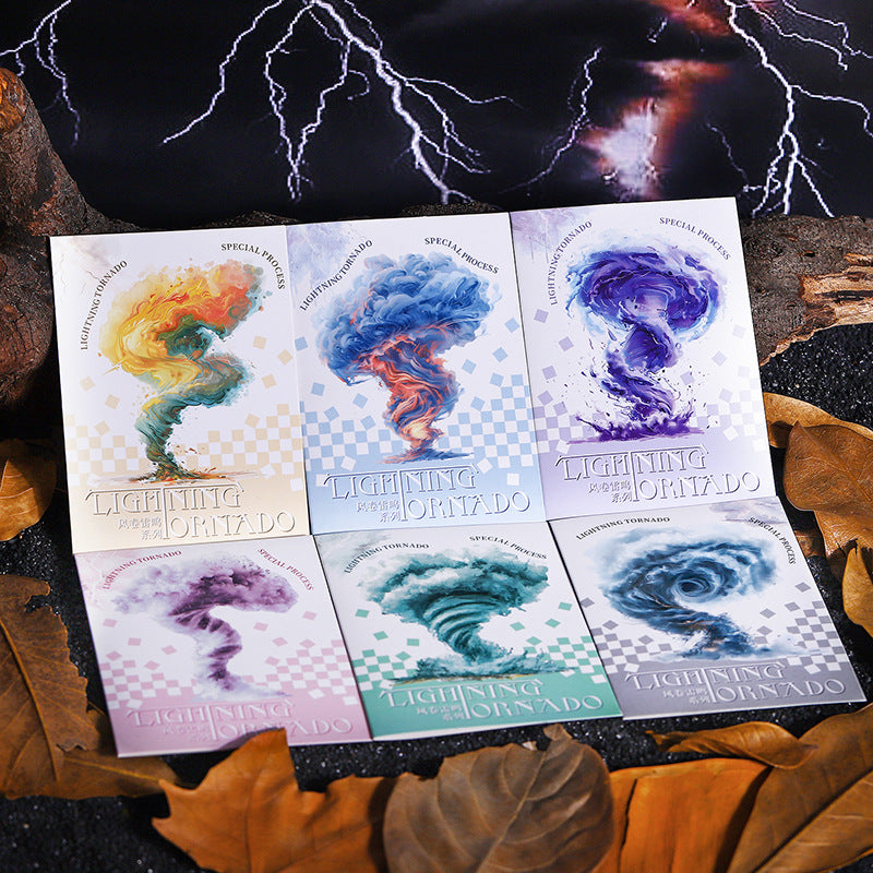 Journal sticker packs (Lightning Tornado)