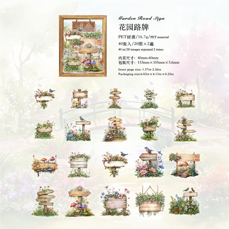 Journal PET sticker packs