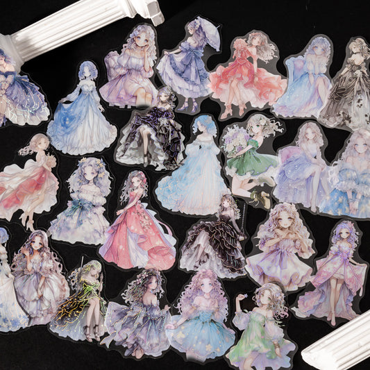 Journal PET sticker packs (Princess)