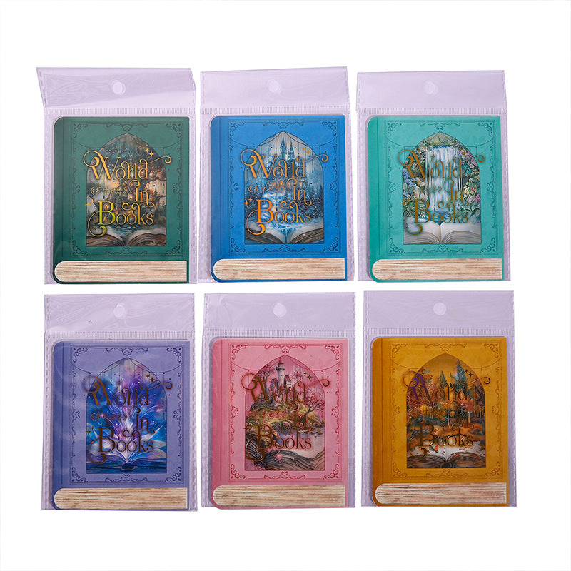Journal sticker packs (The world of books)