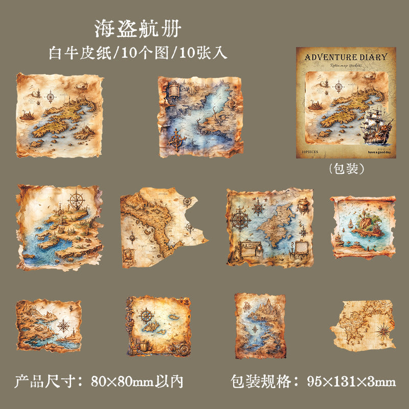 Journal paper packs (Adventure Diary Series）