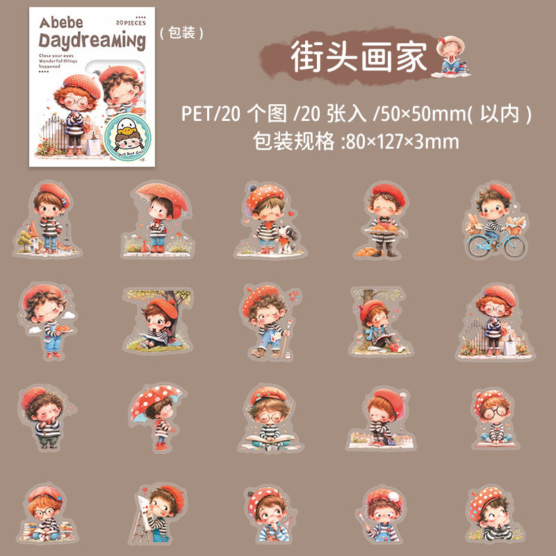 Journal PET sticker packs