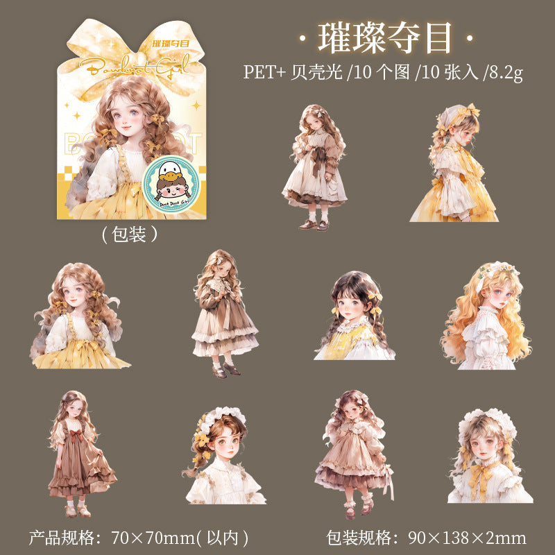 Journal sticker packs (Cute Barbie)