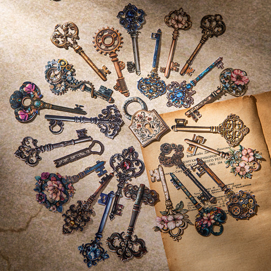 Journal hard card sticker packs